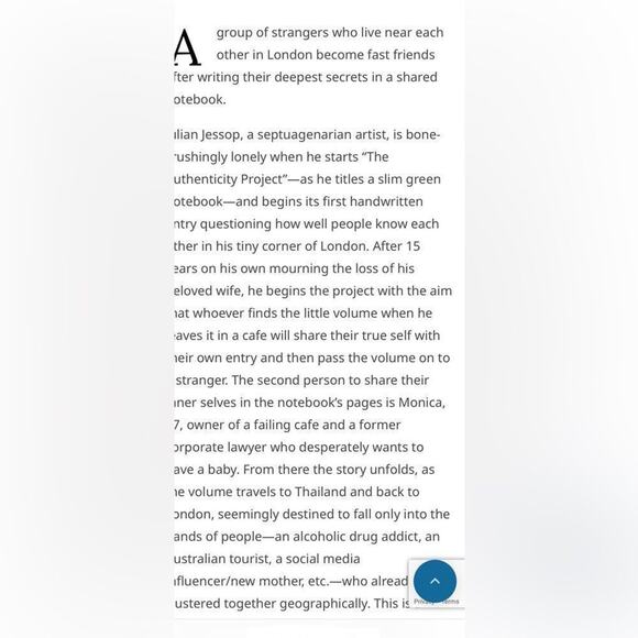 “The Authenticity Project” by Clare Pooley - Picture 12 of 14